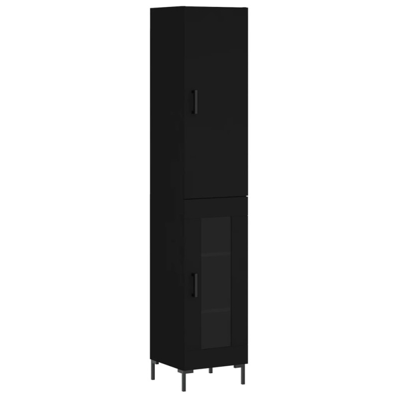 stradeXL Highboard Schwarz...