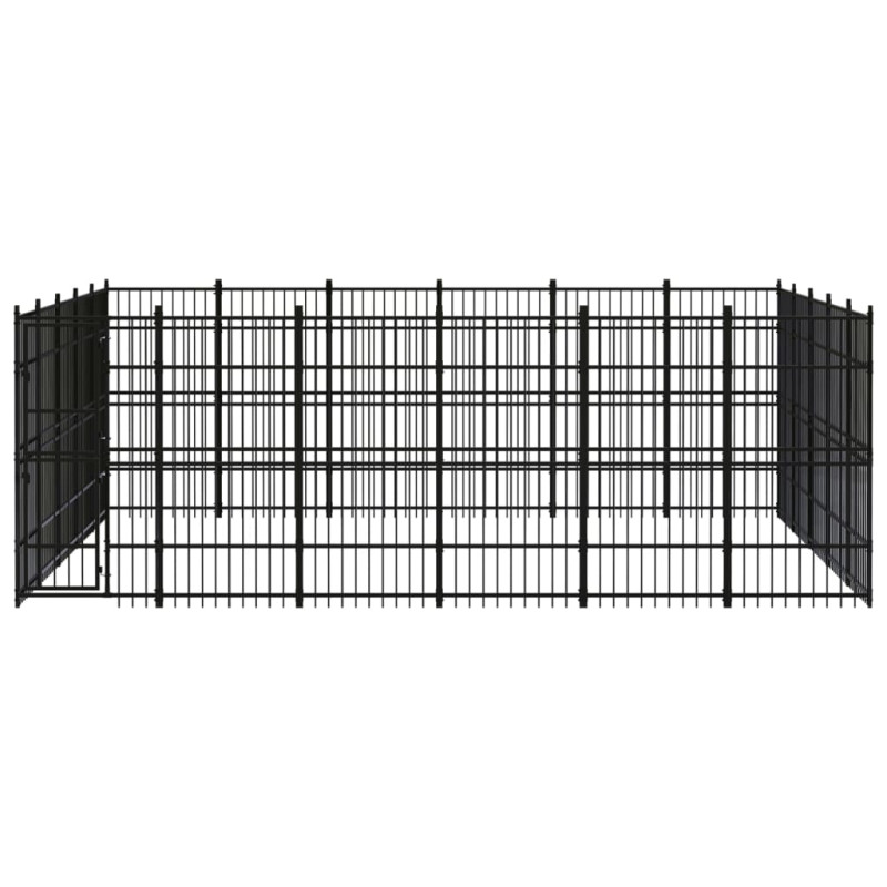 stradeXL Outdoor Dog Kennel...