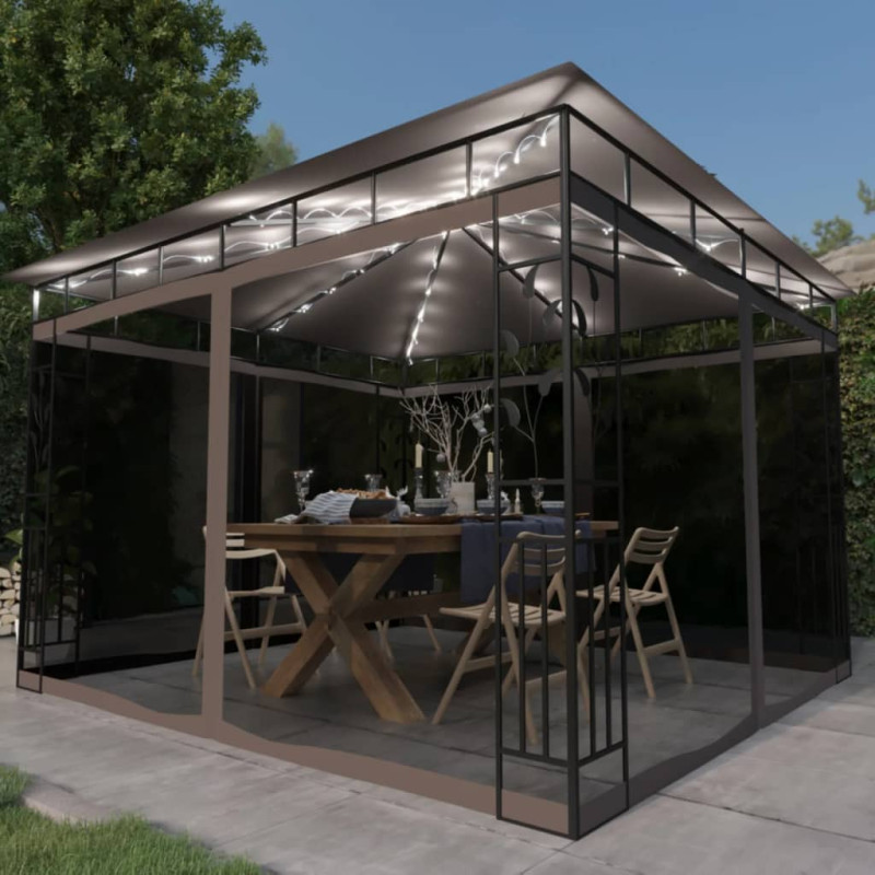 stradeXL Gazebo with...