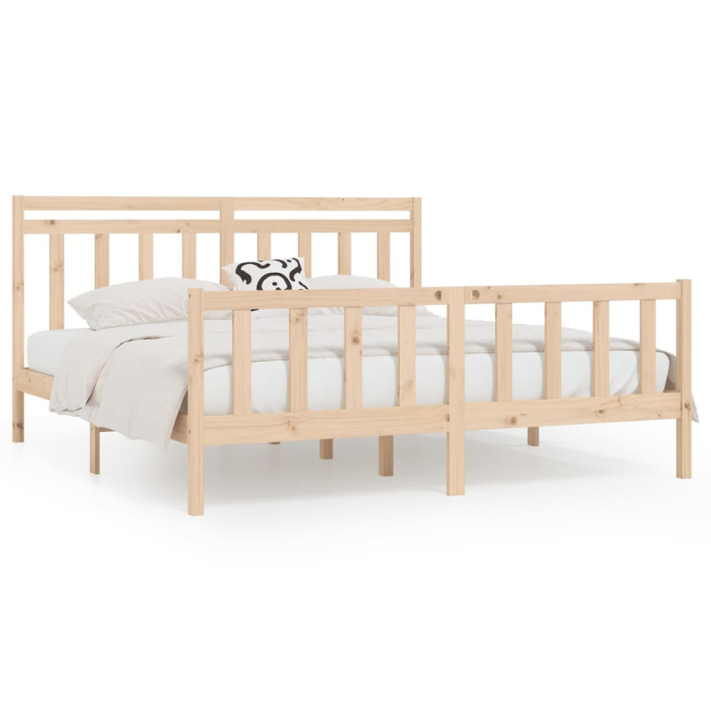 stradeXL Bed Frame Solid...