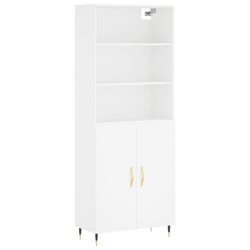 stradeXL Highboard White...