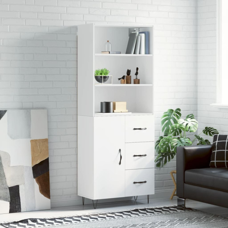 stradeXL Highboard White...