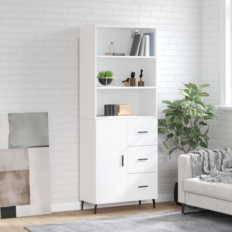 stradeXL Highboard White...