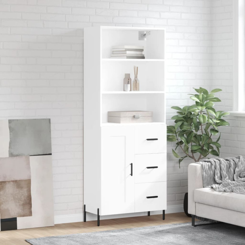 stradeXL Highboard White...