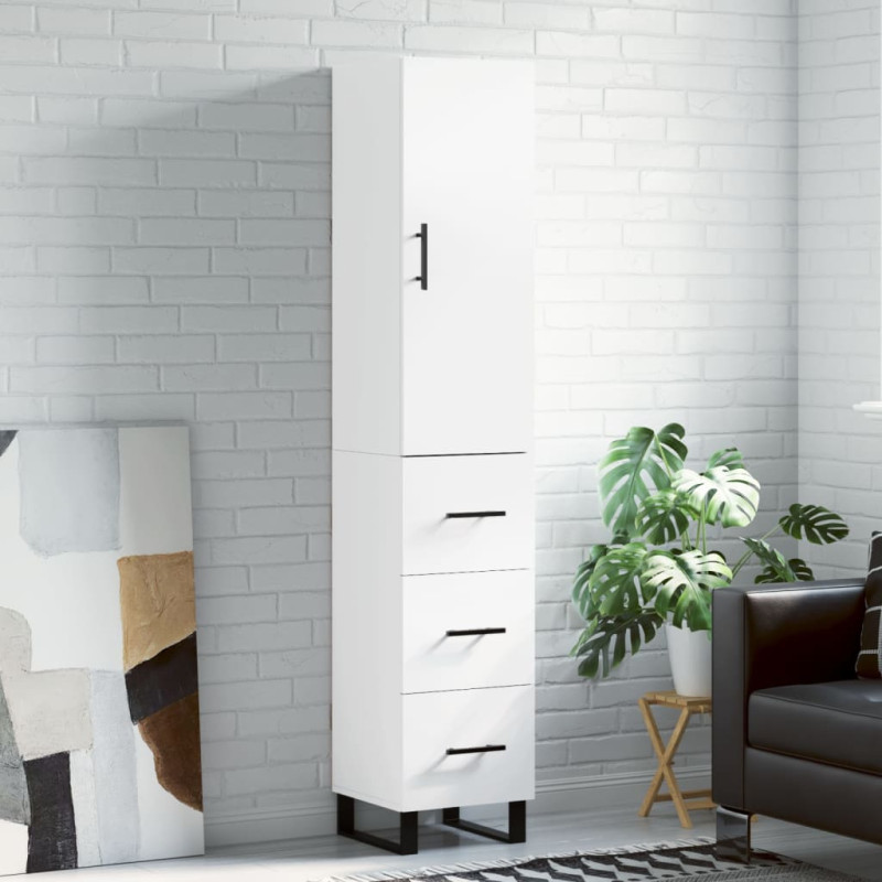 stradeXL Highboard White...