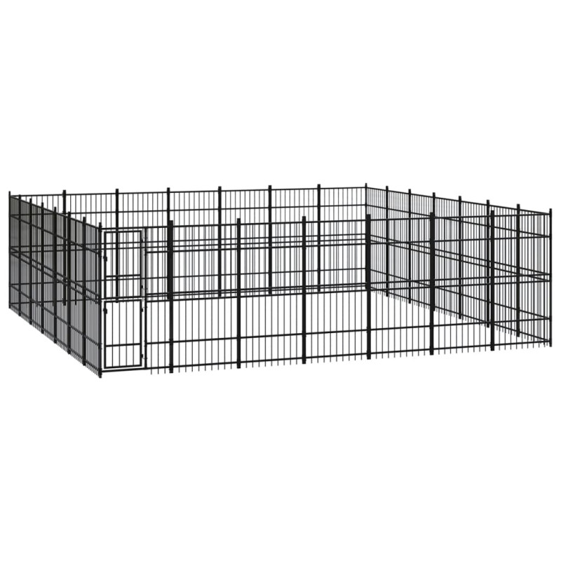 stradeXL Outdoor Dog Kennel...