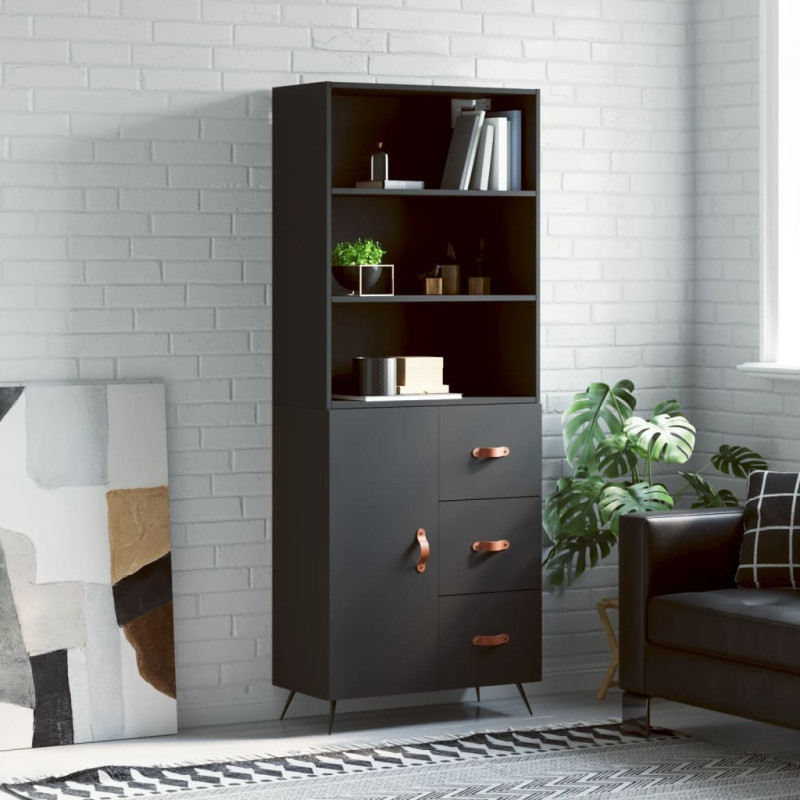 stradeXL Highboard Black...