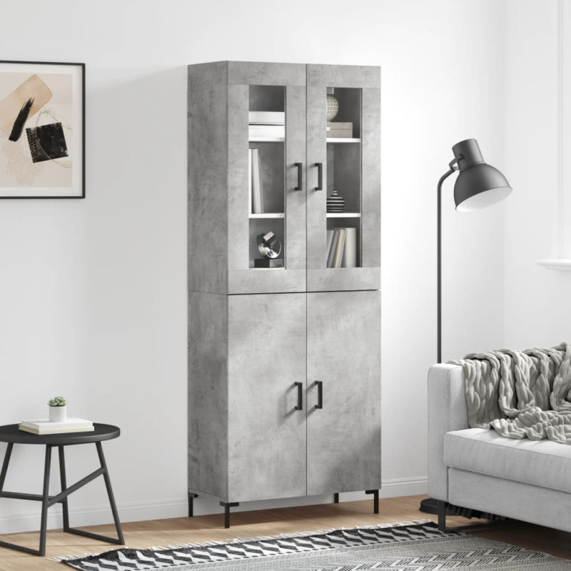 stradeXL Highboard Concrete...