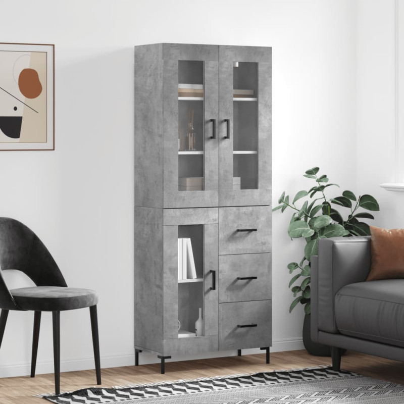 stradeXL Highboard Concrete...