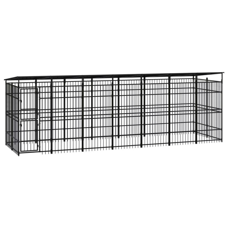 stradeXL Outdoor Dog Kennel...