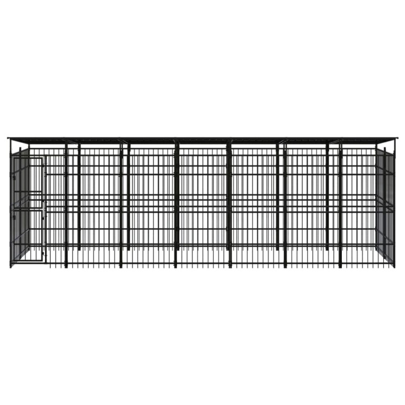 stradeXL Outdoor Dog Kennel...