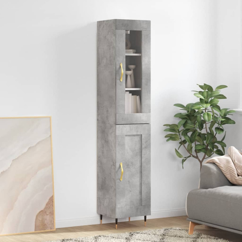 stradeXL Highboard Concrete...