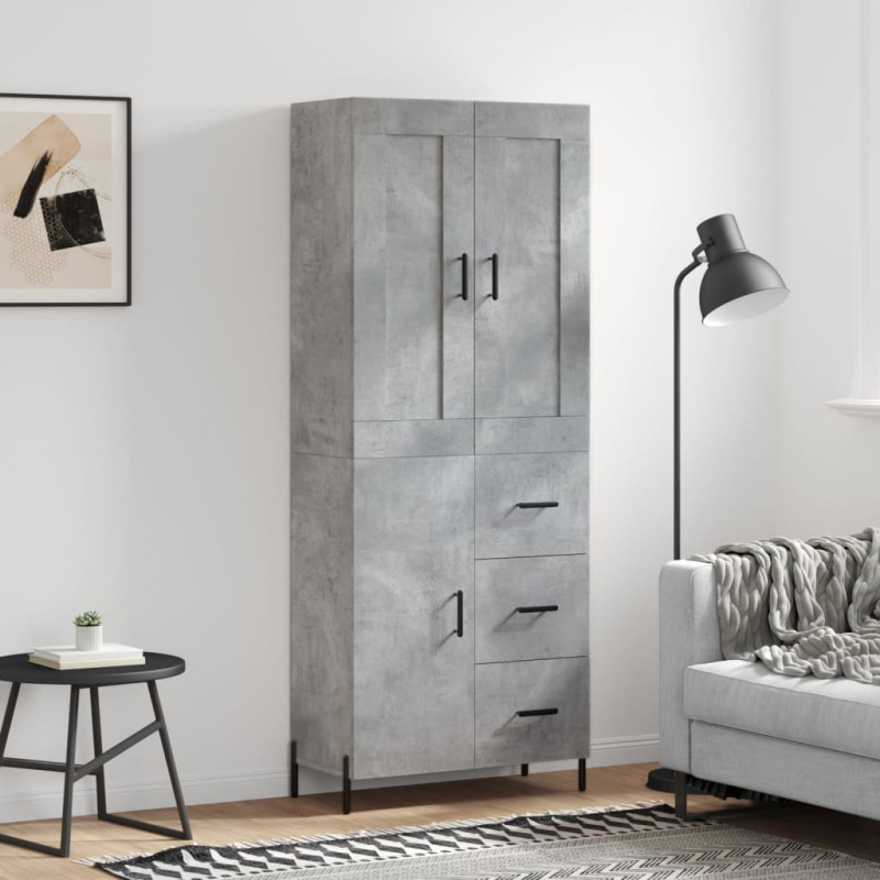 stradeXL Highboard Concrete...