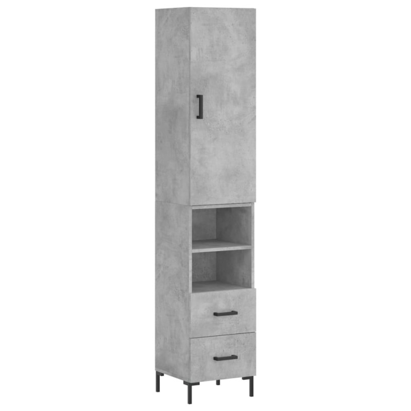 stradeXL Highboard Concrete...