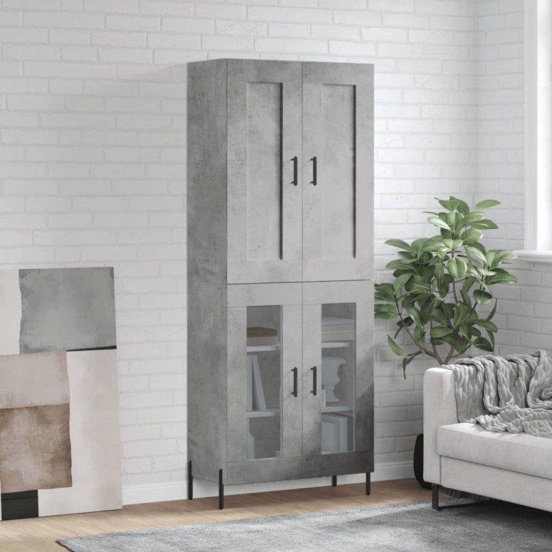 stradeXL Highboard Concrete...