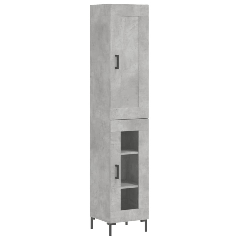 stradeXL Highboard Concrete...