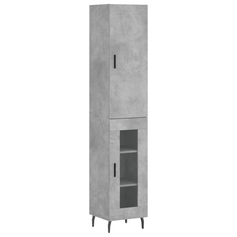 stradeXL Highboard Concrete...