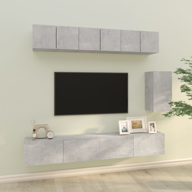 stradeXL 6 Piece TV Cabinet...