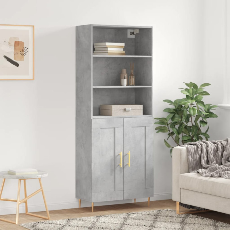 stradeXL Highboard Concrete...