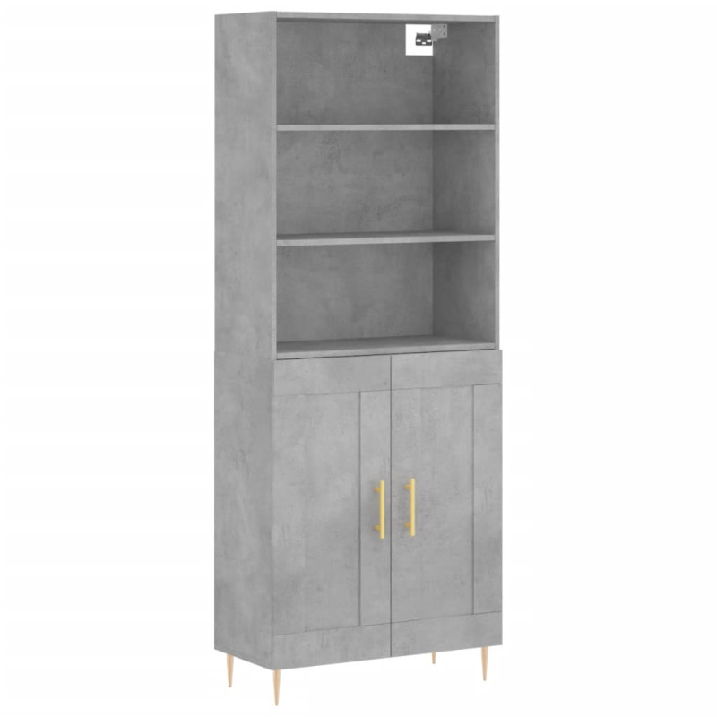 stradeXL Highboard Concrete...