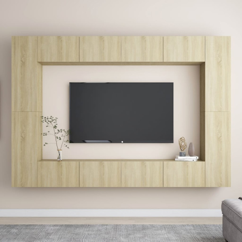 stradeXL 8 Piece TV Cabinet...