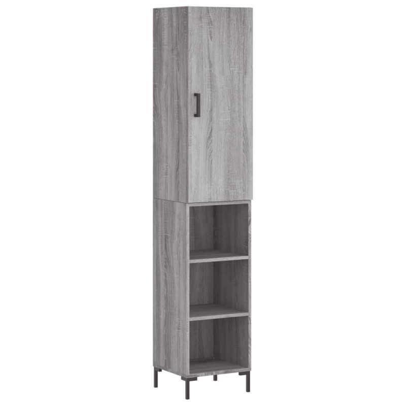 stradeXL Highboard Grau...