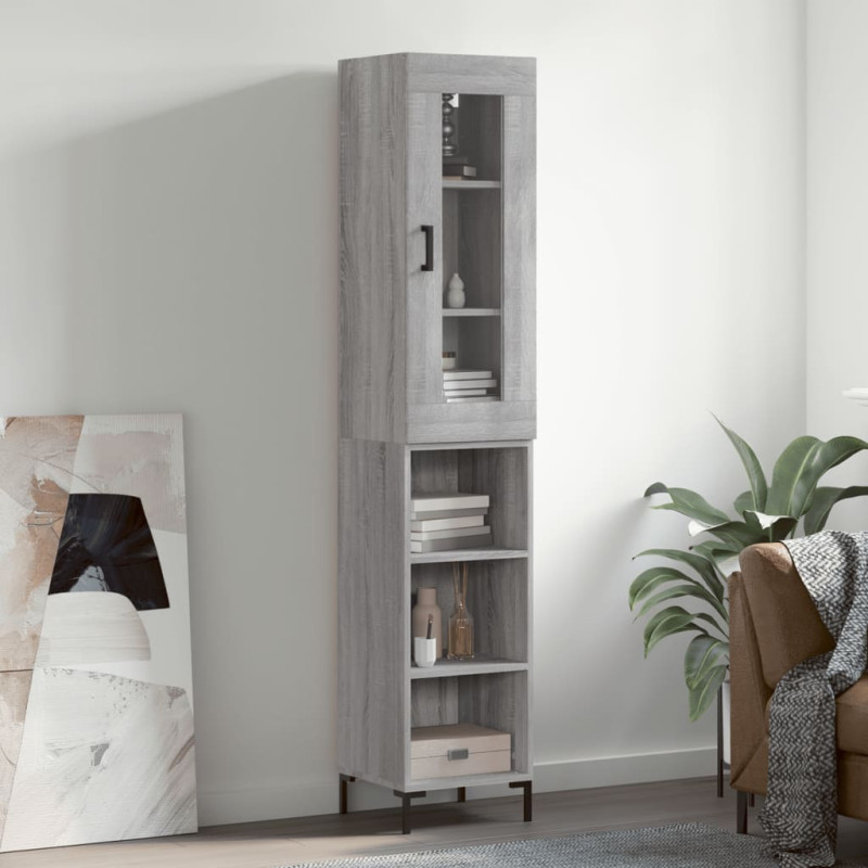 stradeXL Highboard Grey...