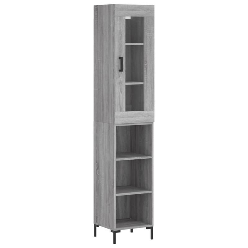 stradeXL Highboard Grey...