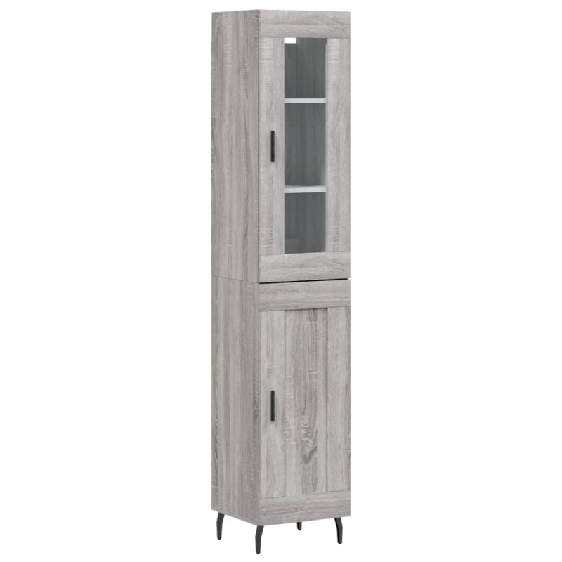 stradeXL Highboard Grau...