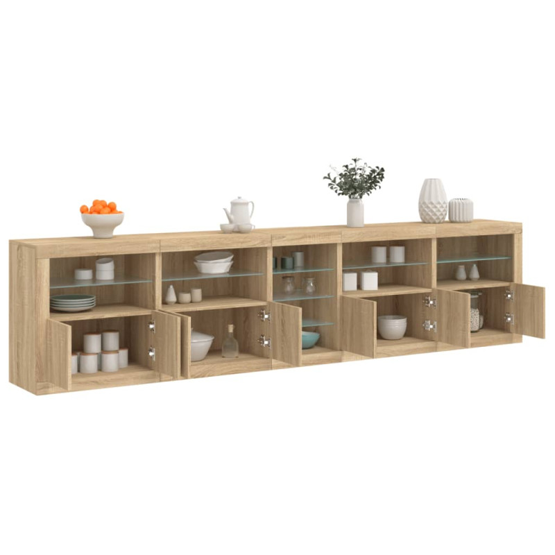 stradeXL Sideboard with LED...