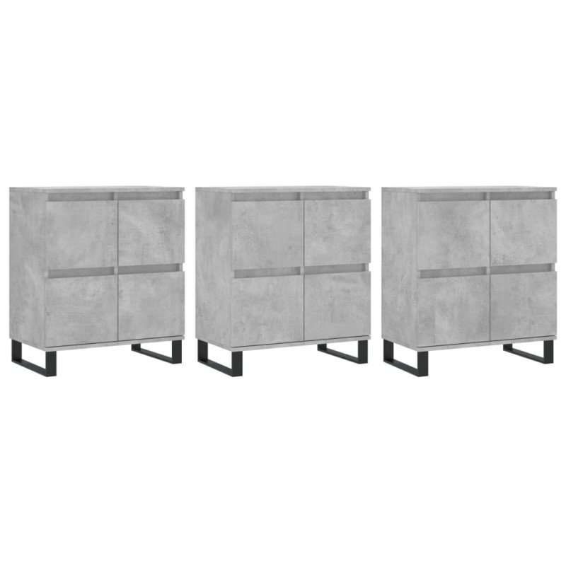 stradeXL Sideboards 3 Stk....