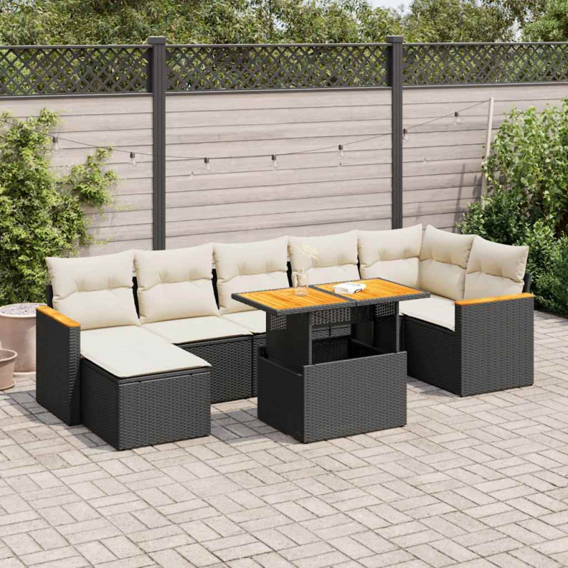 stradeXL 8 Piece Garden...