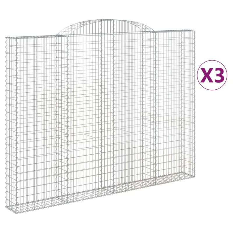 stradeXL Arched Gabion...