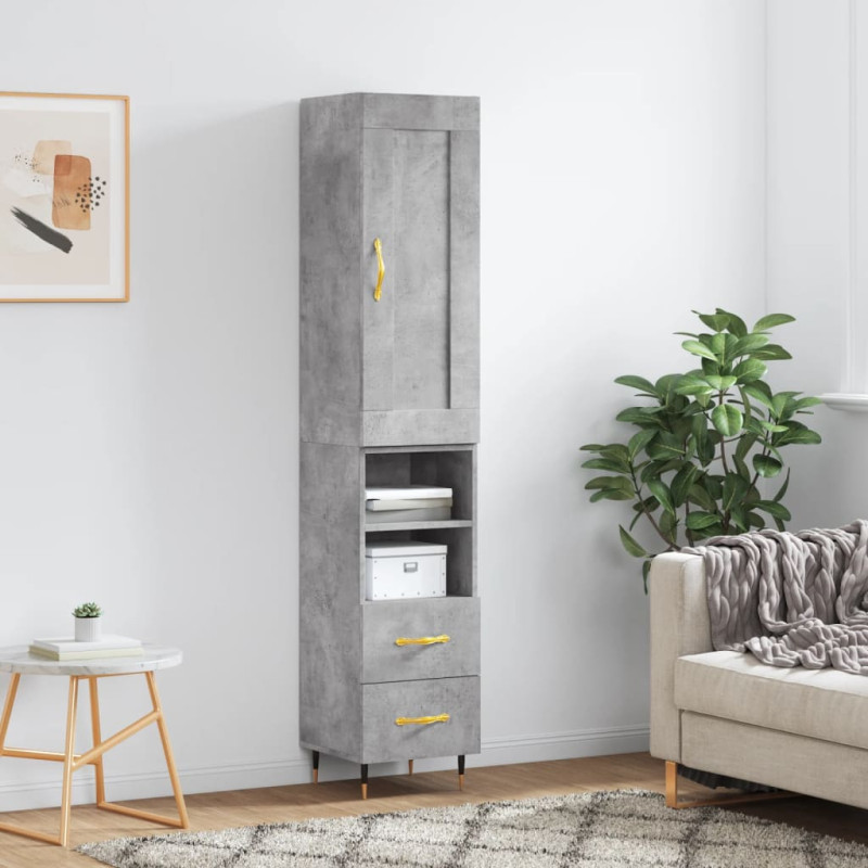 stradeXL Highboard Concrete...