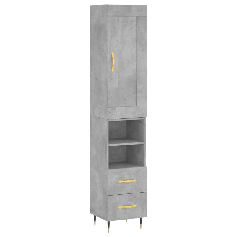 stradeXL Highboard Concrete...