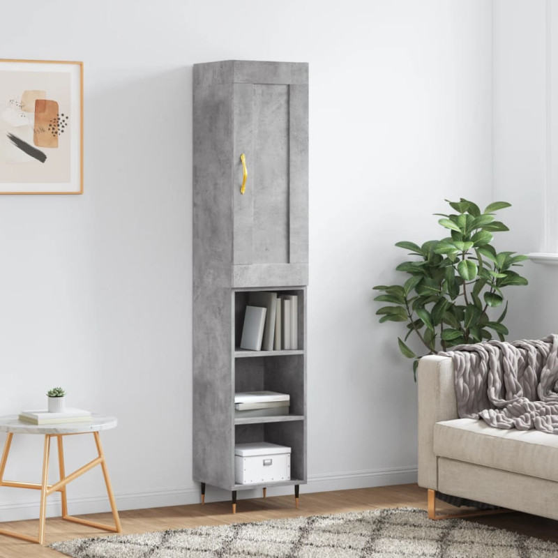 stradeXL Highboard Concrete...