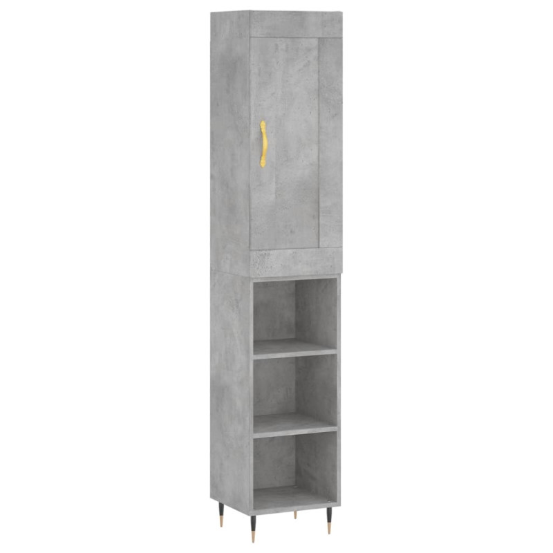 stradeXL Highboard Concrete...