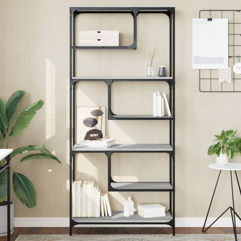 stradeXL Bookcase Grey...