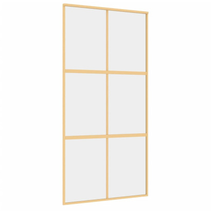 stradeXL Sliding Door Gold...