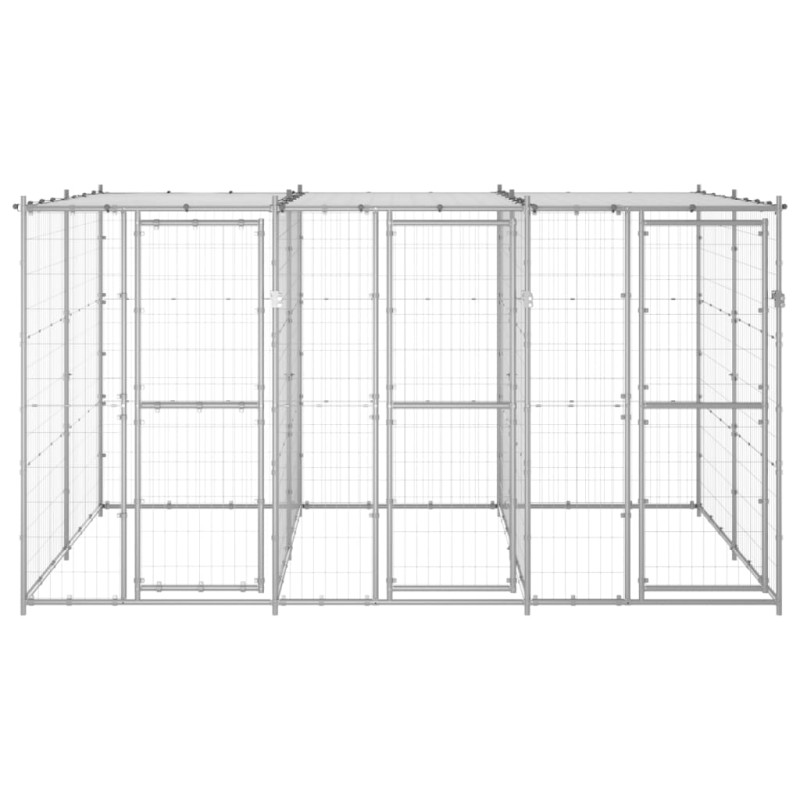 stradeXL Outdoor Dog Kennel...