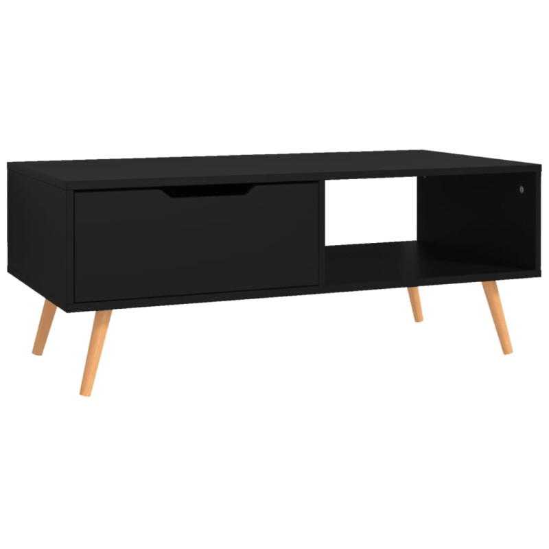 stradeXL Coffee Table Black...