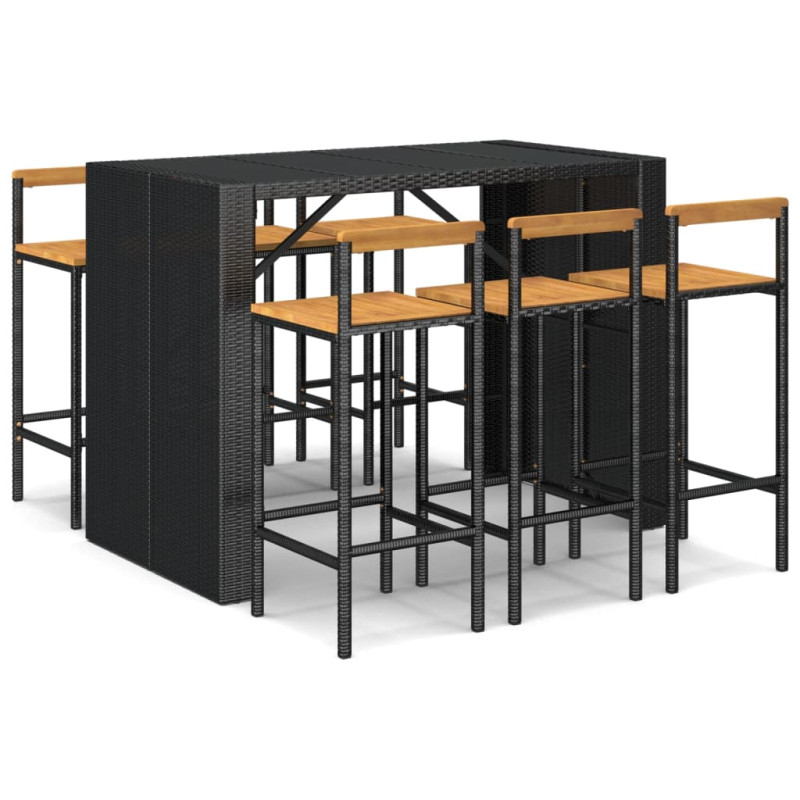 stradeXL 7 Piece Garden Bar...