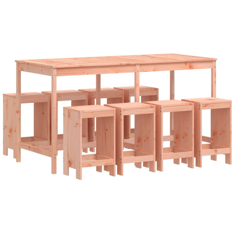 stradeXL 9 Piece Garden Bar...