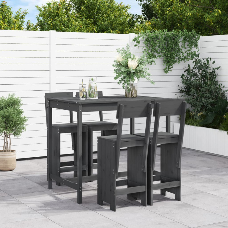 stradeXL 5 Piece Garden Bar...