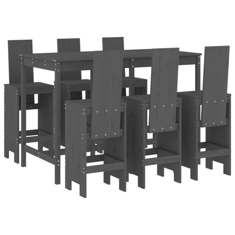 stradeXL 7 Piece Garden Bar...