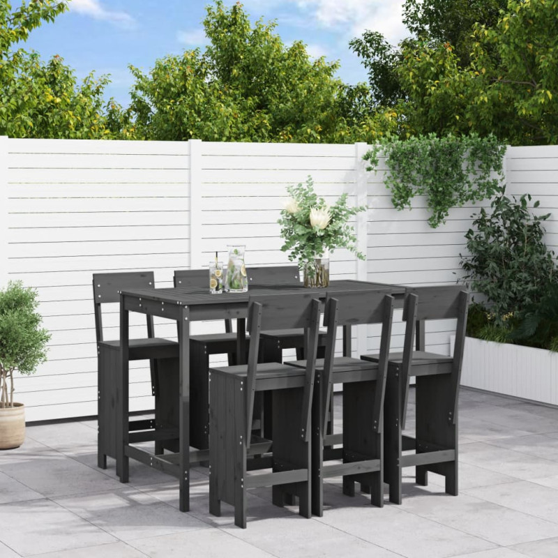 stradeXL 7 Piece Garden Bar...