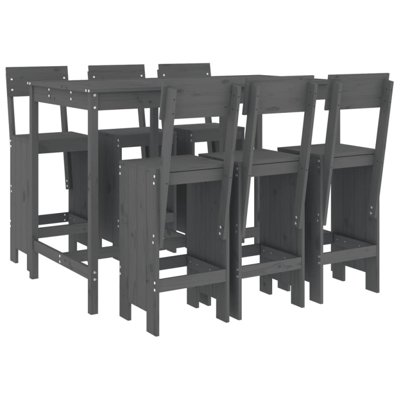 stradeXL 7 Piece Garden Bar...