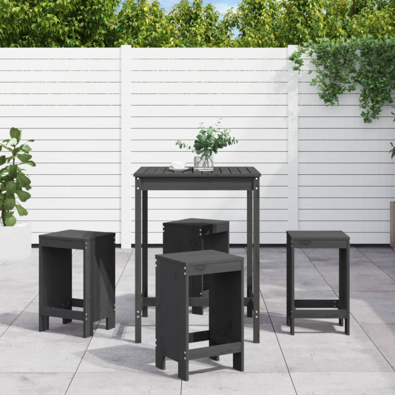 stradeXL 5 Piece Garden Bar...