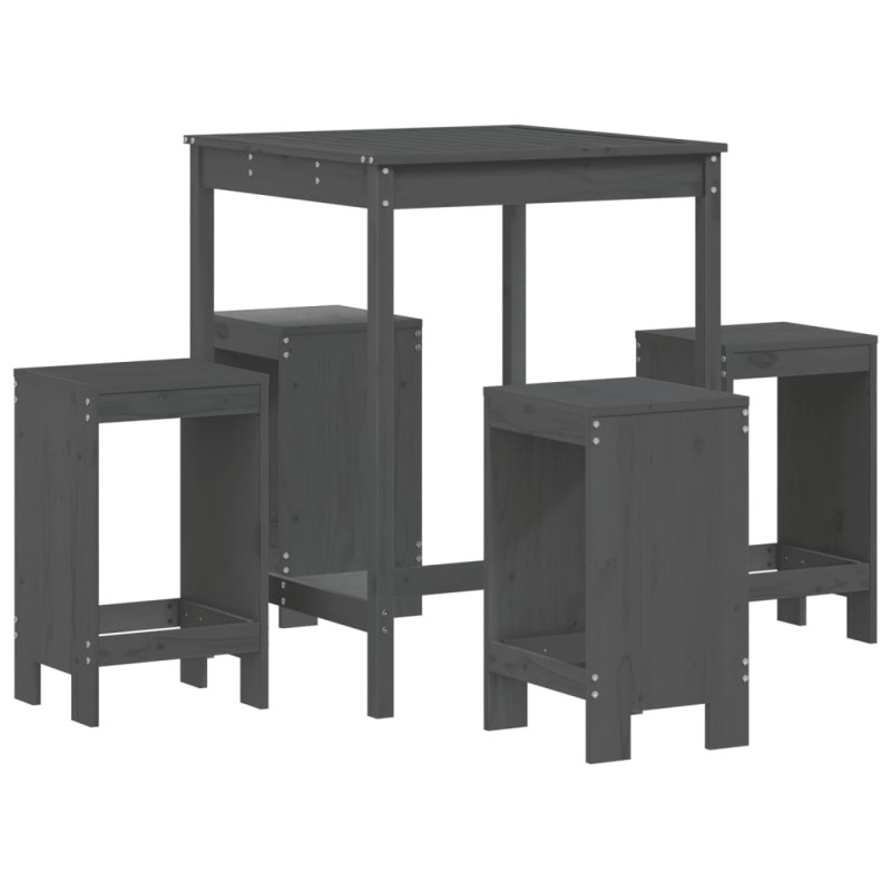 stradeXL 5 Piece Garden Bar...