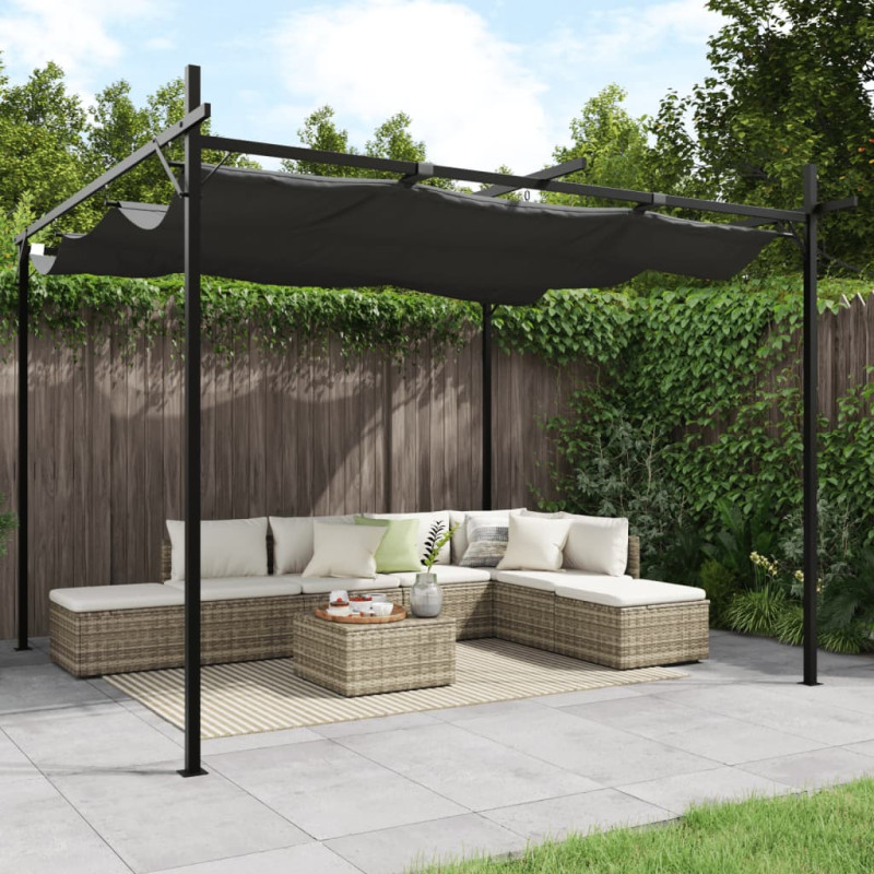 stradeXL Pergola avec toit...